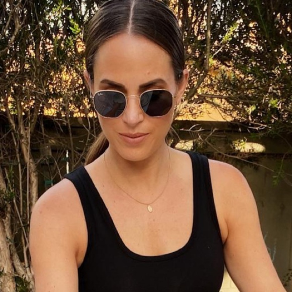 Ray-Ban 51mm Polarized Geometric Sunglasses